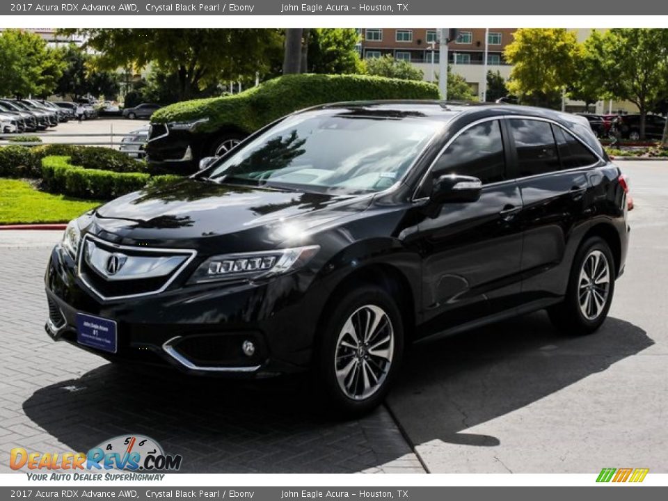 2017 Acura RDX Advance AWD Crystal Black Pearl / Ebony Photo #3