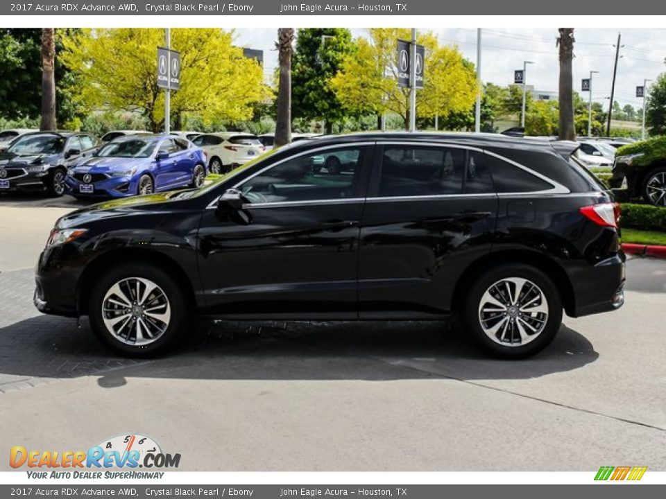 2017 Acura RDX Advance AWD Crystal Black Pearl / Ebony Photo #4