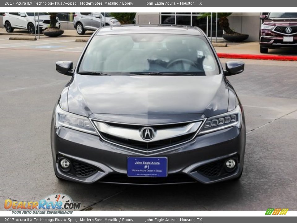 2017 Acura ILX Technology Plus A-Spec Modern Steel Metallic / Ebony Photo #2