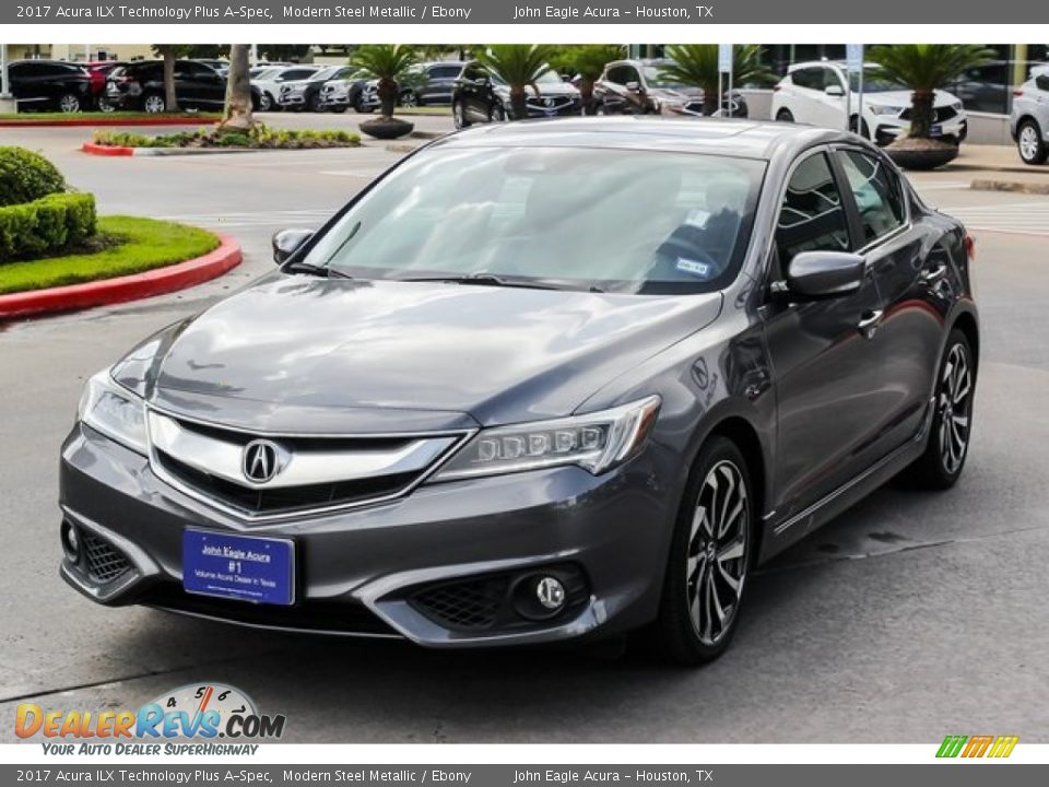 2017 Acura ILX Technology Plus A-Spec Modern Steel Metallic / Ebony Photo #3