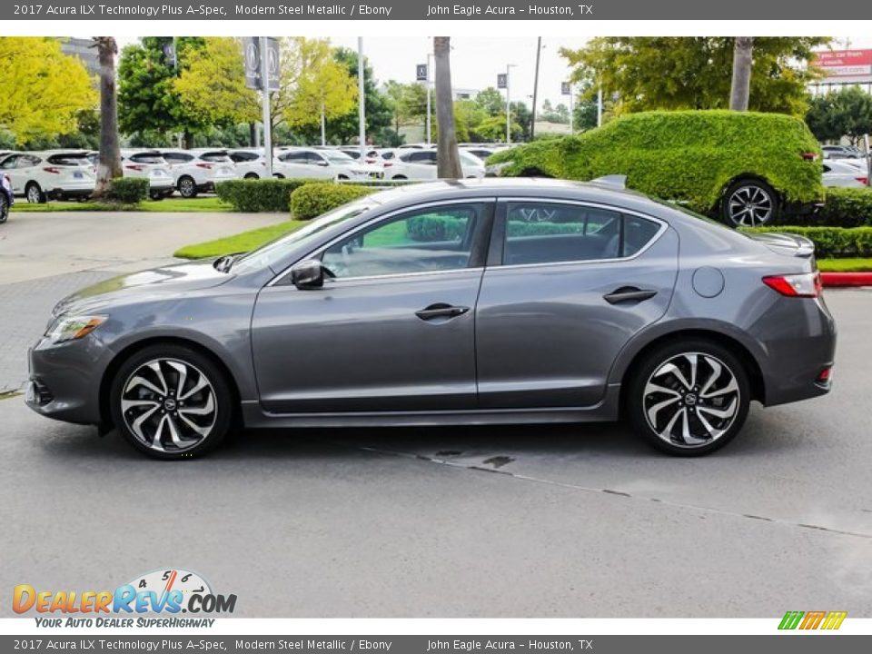 2017 Acura ILX Technology Plus A-Spec Modern Steel Metallic / Ebony Photo #4