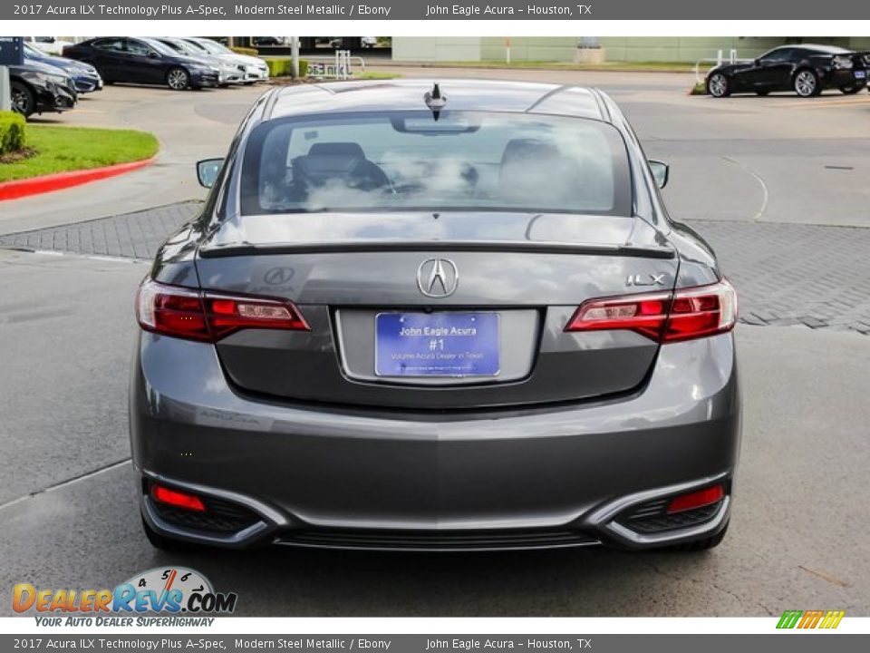 2017 Acura ILX Technology Plus A-Spec Modern Steel Metallic / Ebony Photo #6