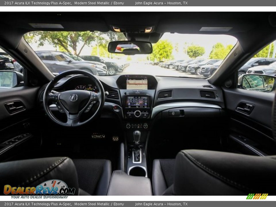 2017 Acura ILX Technology Plus A-Spec Modern Steel Metallic / Ebony Photo #9