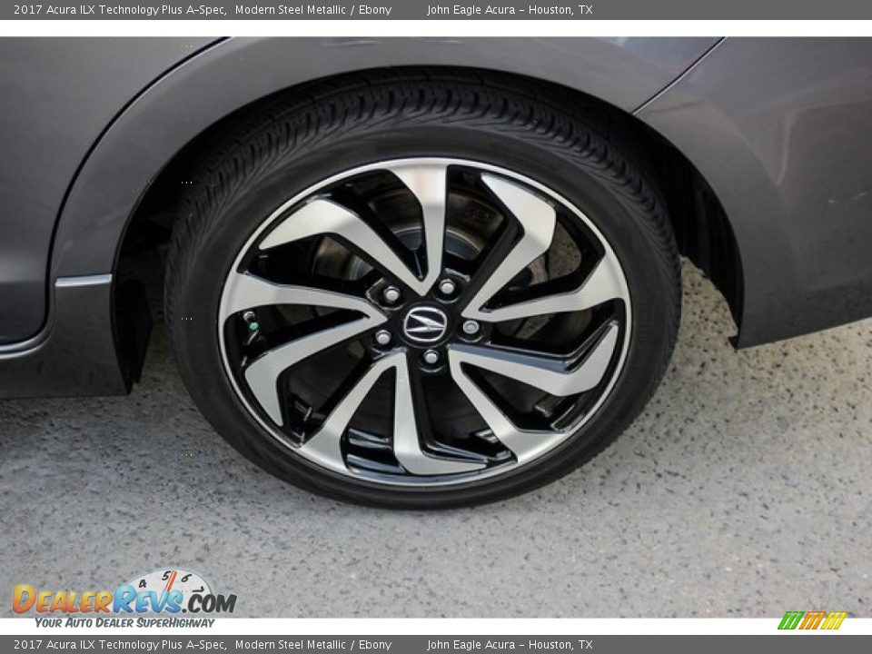 2017 Acura ILX Technology Plus A-Spec Modern Steel Metallic / Ebony Photo #13