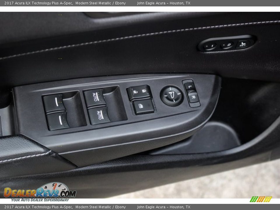 2017 Acura ILX Technology Plus A-Spec Modern Steel Metallic / Ebony Photo #15