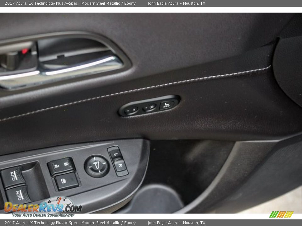 2017 Acura ILX Technology Plus A-Spec Modern Steel Metallic / Ebony Photo #16