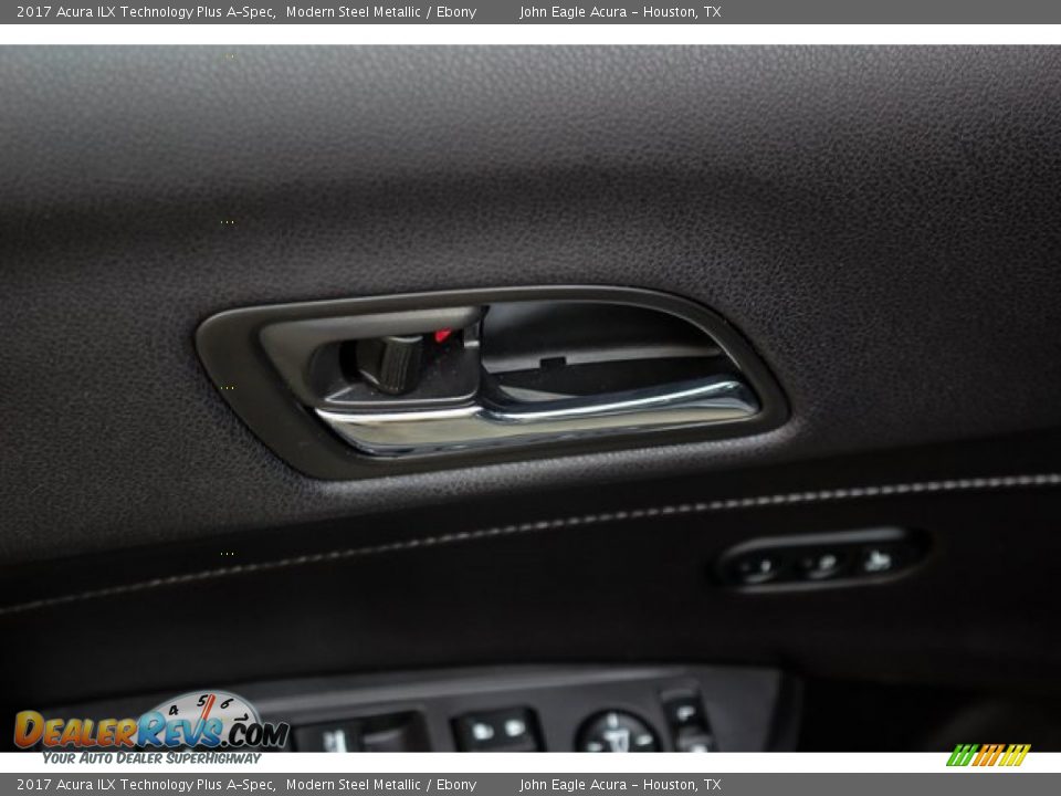 2017 Acura ILX Technology Plus A-Spec Modern Steel Metallic / Ebony Photo #17