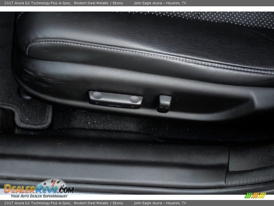 2017 Acura ILX Technology Plus A-Spec Modern Steel Metallic / Ebony Photo #18