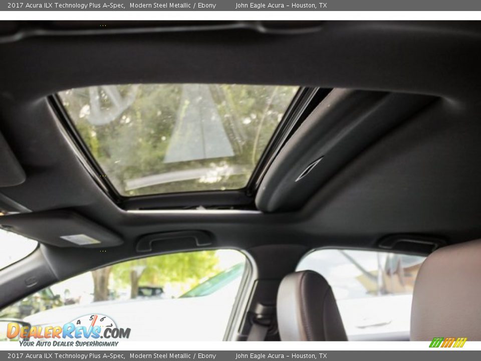 2017 Acura ILX Technology Plus A-Spec Modern Steel Metallic / Ebony Photo #19