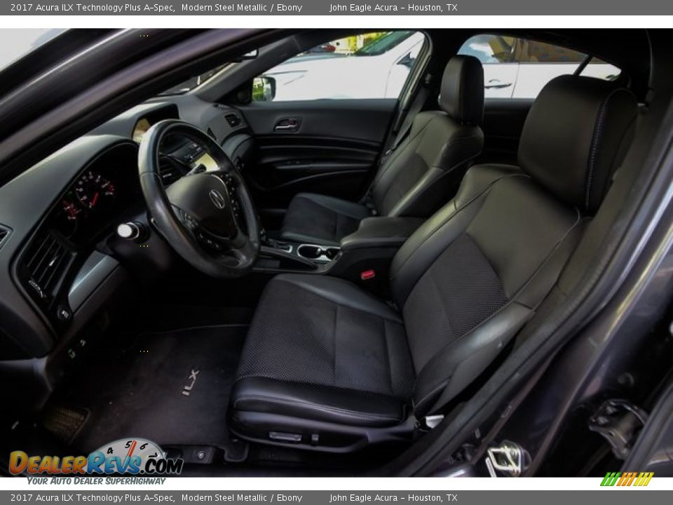 2017 Acura ILX Technology Plus A-Spec Modern Steel Metallic / Ebony Photo #21