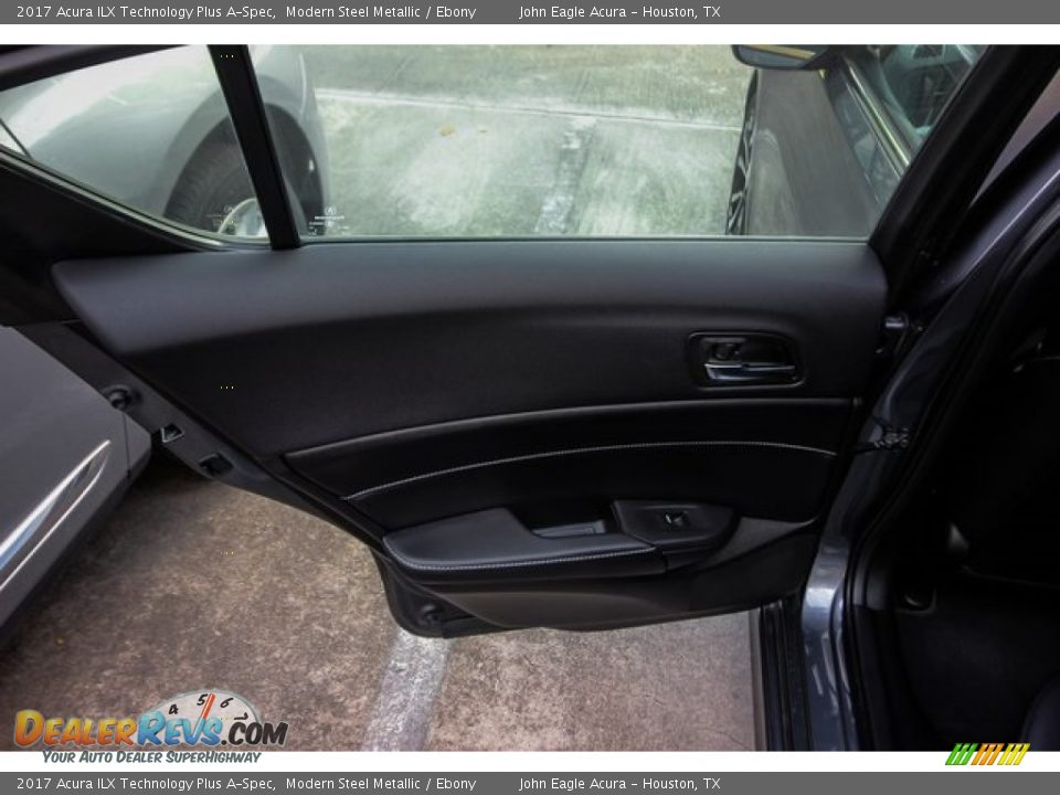 2017 Acura ILX Technology Plus A-Spec Modern Steel Metallic / Ebony Photo #22
