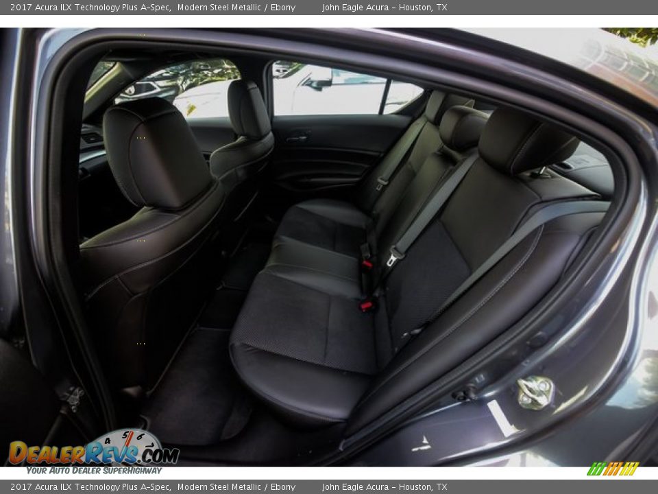 2017 Acura ILX Technology Plus A-Spec Modern Steel Metallic / Ebony Photo #23