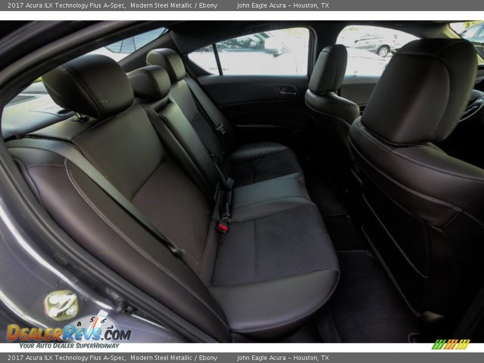 2017 Acura ILX Technology Plus A-Spec Modern Steel Metallic / Ebony Photo #26
