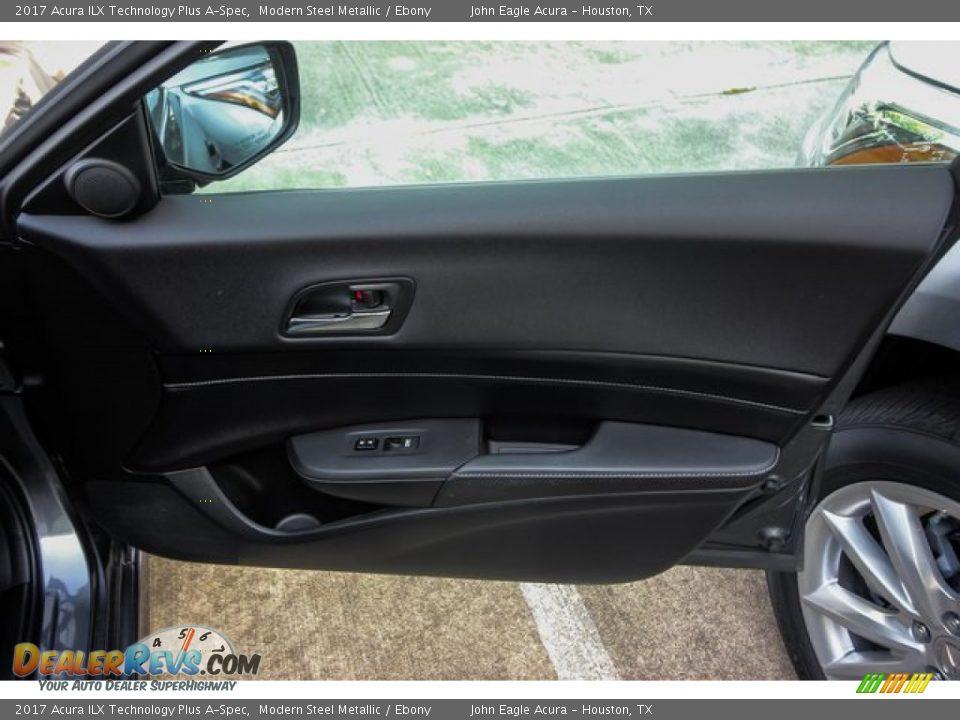 2017 Acura ILX Technology Plus A-Spec Modern Steel Metallic / Ebony Photo #27