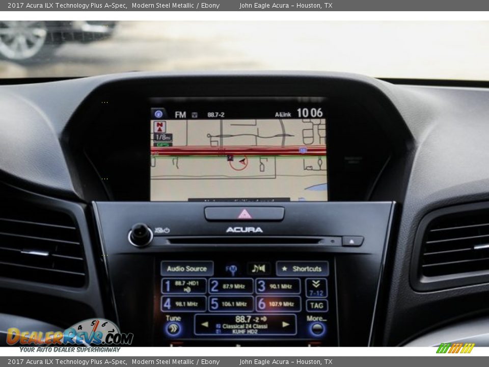 2017 Acura ILX Technology Plus A-Spec Modern Steel Metallic / Ebony Photo #31