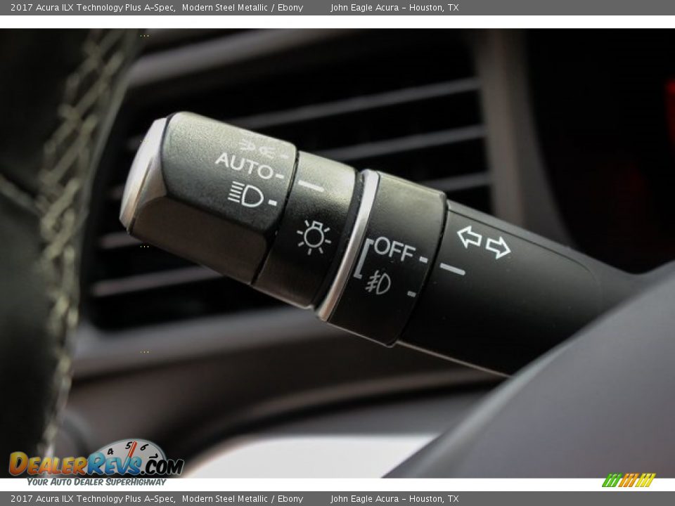 2017 Acura ILX Technology Plus A-Spec Modern Steel Metallic / Ebony Photo #35