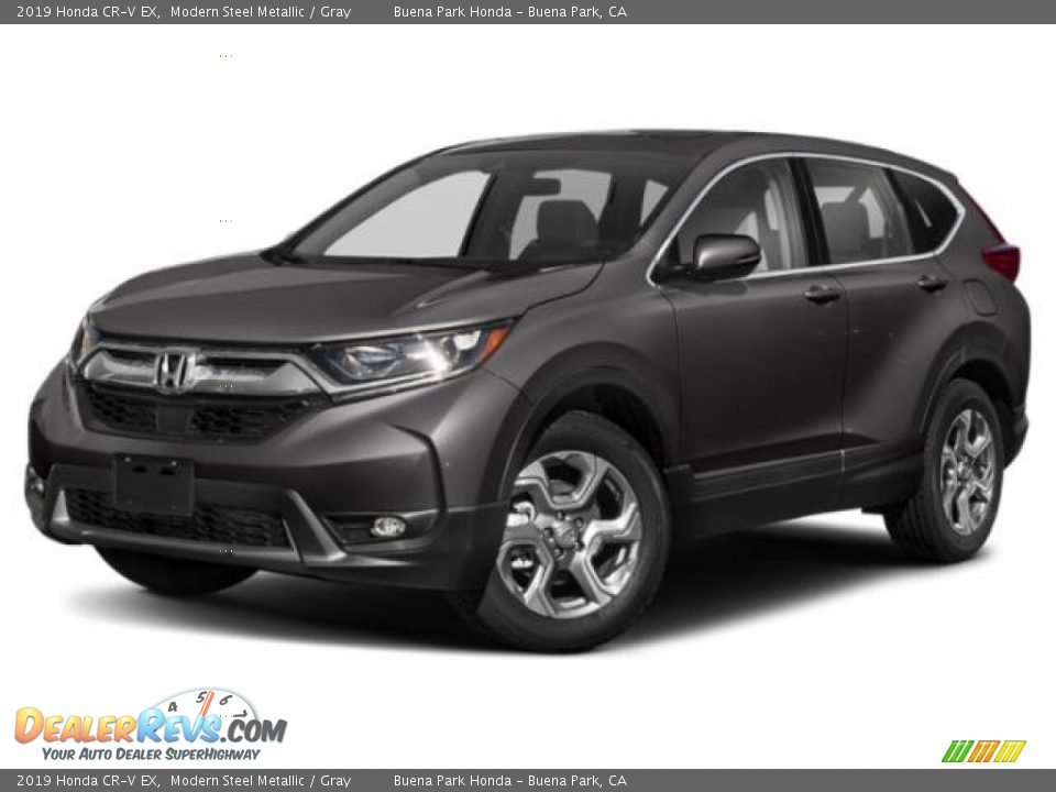 2019 Honda CR-V EX Modern Steel Metallic / Gray Photo #30
