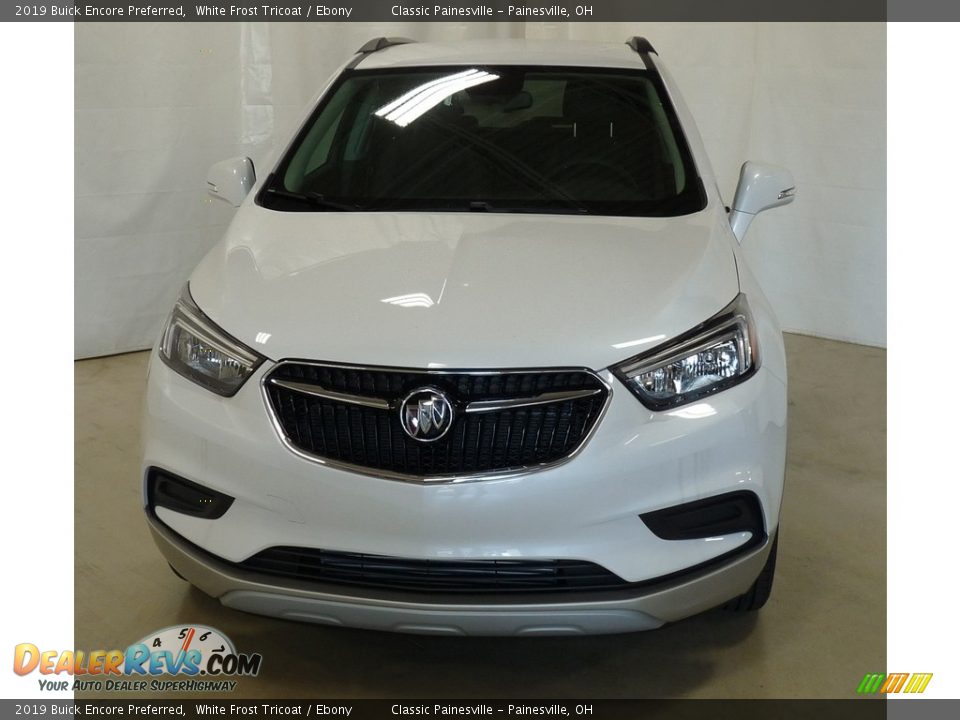 2019 Buick Encore Preferred White Frost Tricoat / Ebony Photo #4