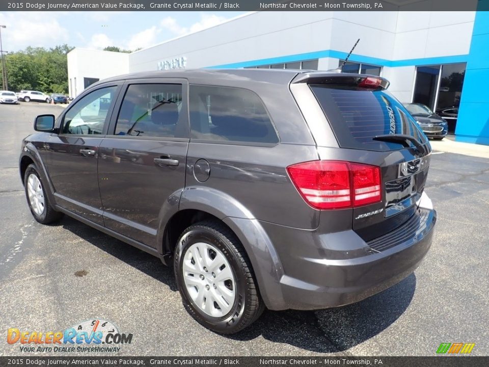 2015 Dodge Journey American Value Package Granite Crystal Metallic / Black Photo #4