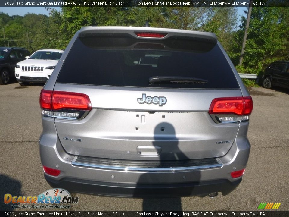 2019 Jeep Grand Cherokee Limited 4x4 Billet Silver Metallic / Black Photo #4