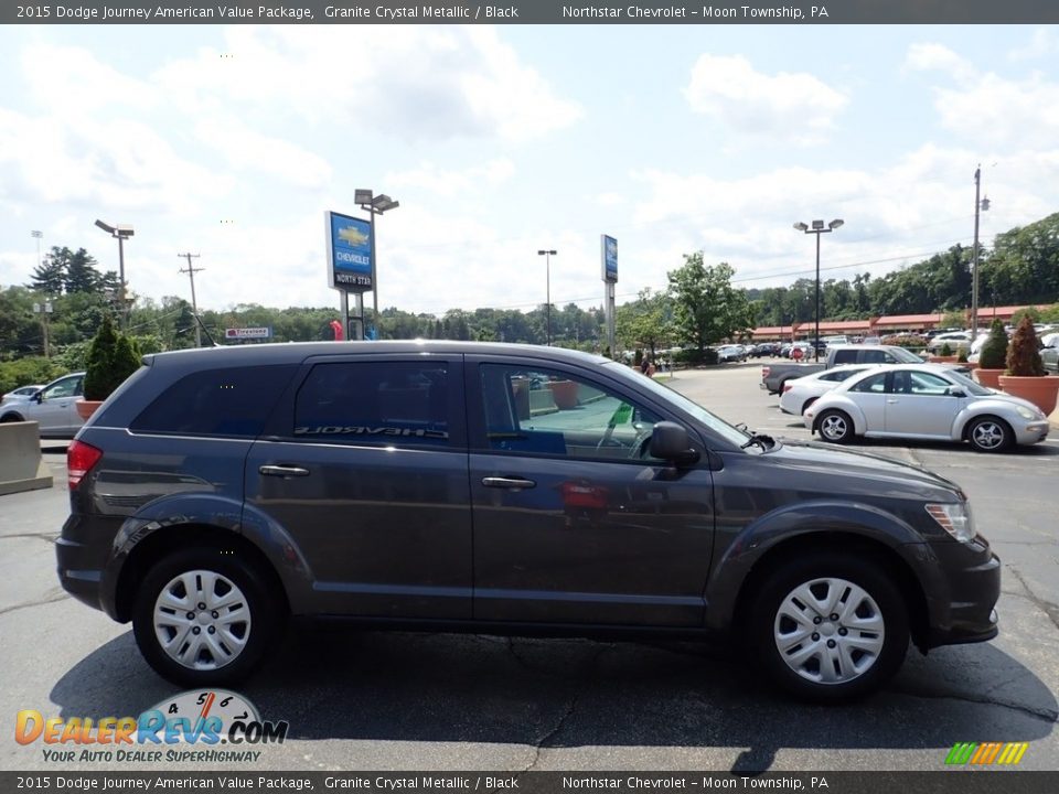 2015 Dodge Journey American Value Package Granite Crystal Metallic / Black Photo #10