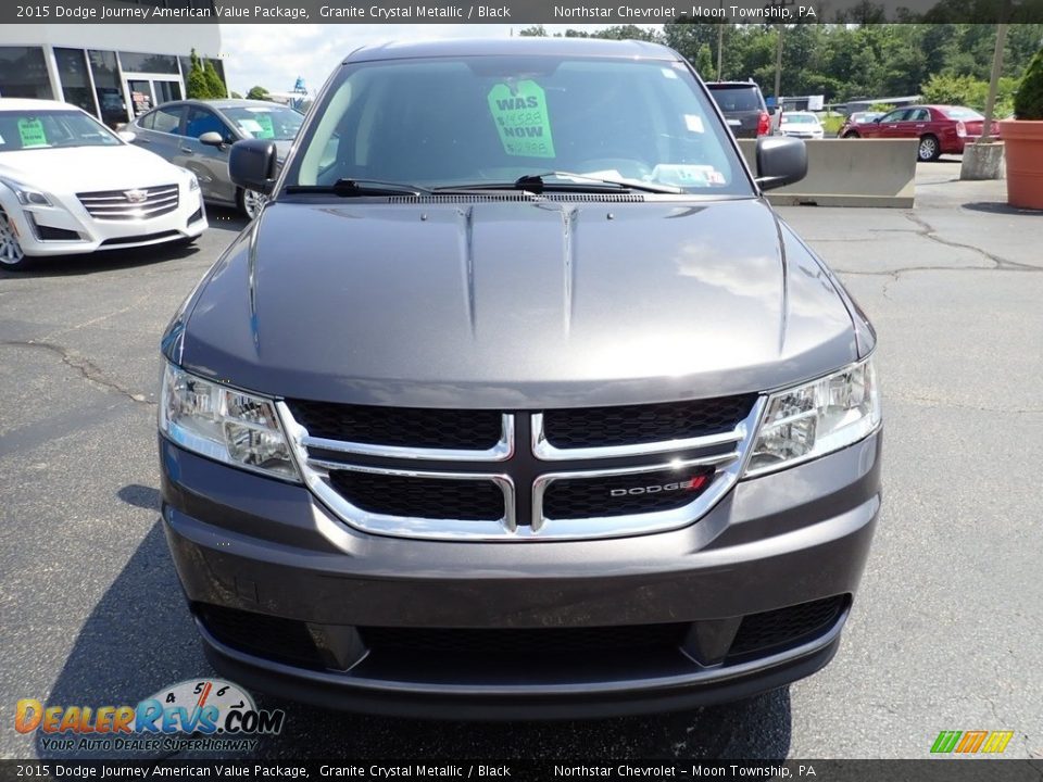 2015 Dodge Journey American Value Package Granite Crystal Metallic / Black Photo #13