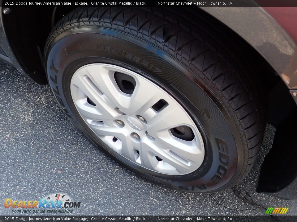 2015 Dodge Journey American Value Package Granite Crystal Metallic / Black Photo #14