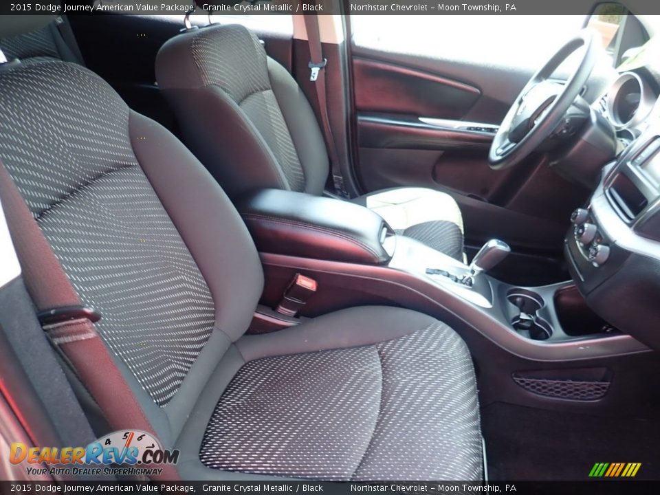 2015 Dodge Journey American Value Package Granite Crystal Metallic / Black Photo #15