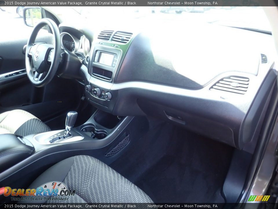 2015 Dodge Journey American Value Package Granite Crystal Metallic / Black Photo #16