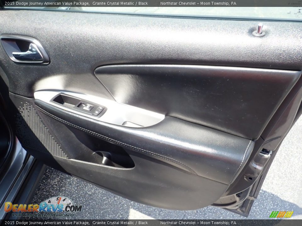 2015 Dodge Journey American Value Package Granite Crystal Metallic / Black Photo #17