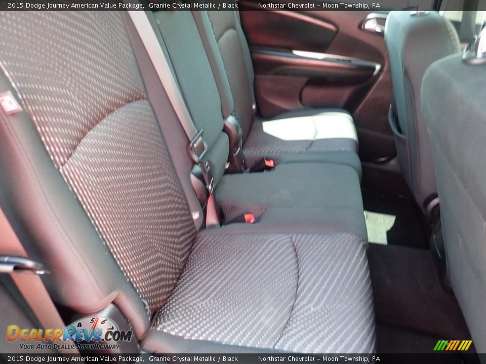 2015 Dodge Journey American Value Package Granite Crystal Metallic / Black Photo #18