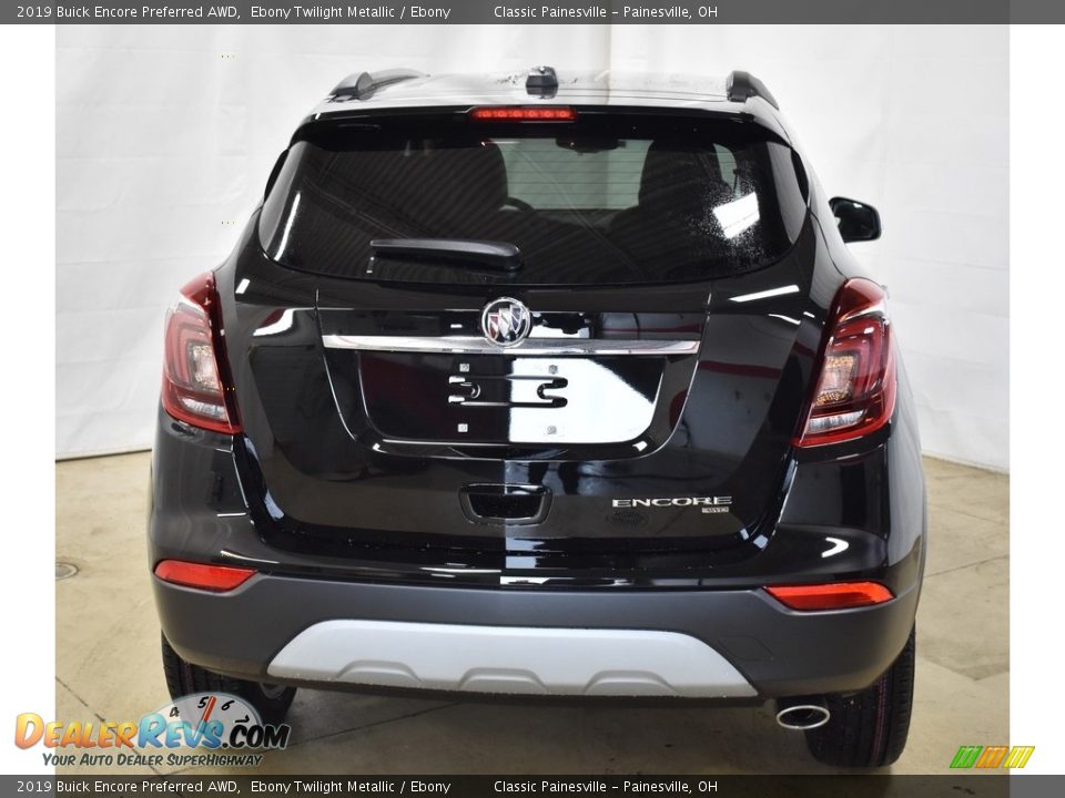 2019 Buick Encore Preferred AWD Ebony Twilight Metallic / Ebony Photo #3