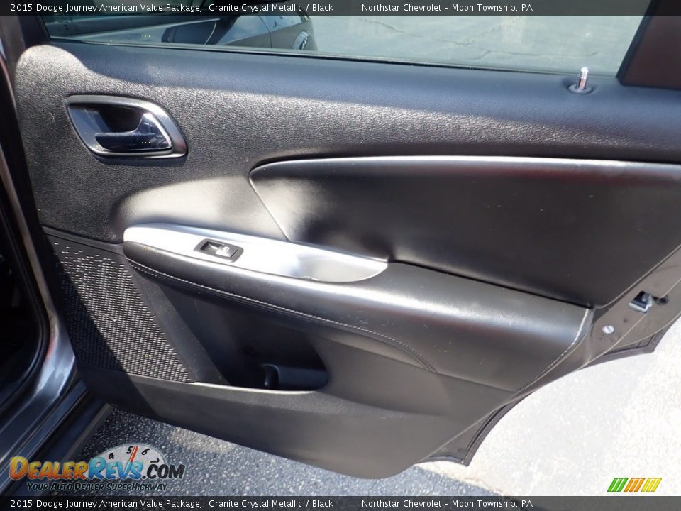 2015 Dodge Journey American Value Package Granite Crystal Metallic / Black Photo #20