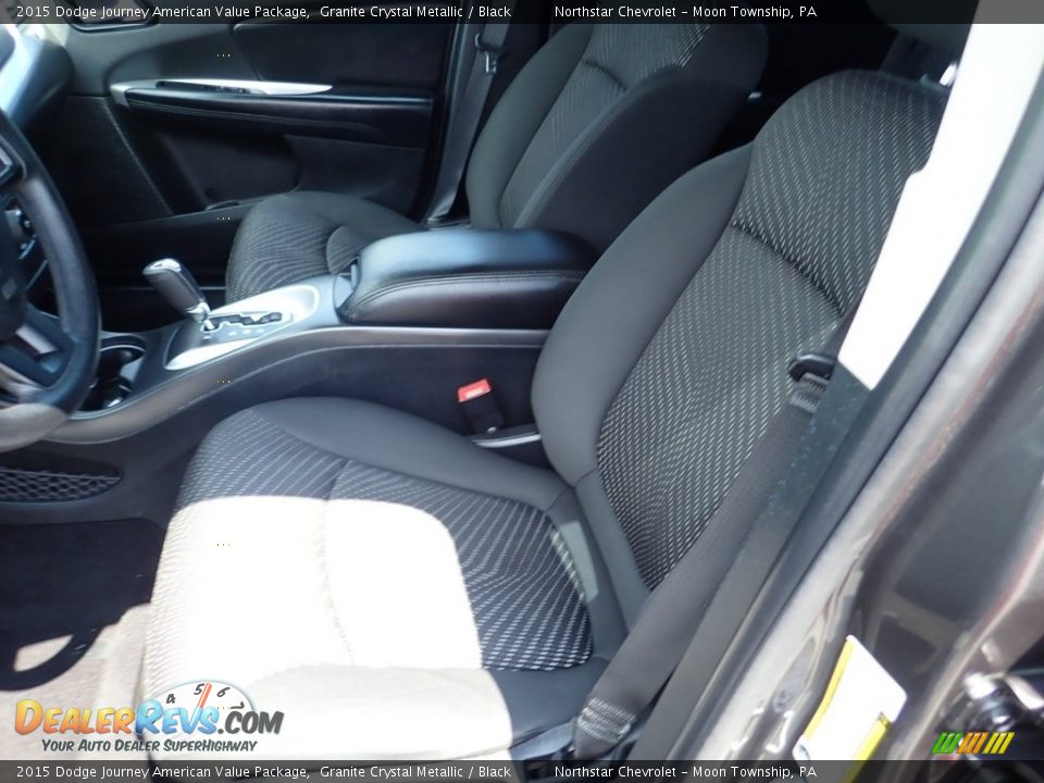 2015 Dodge Journey American Value Package Granite Crystal Metallic / Black Photo #21