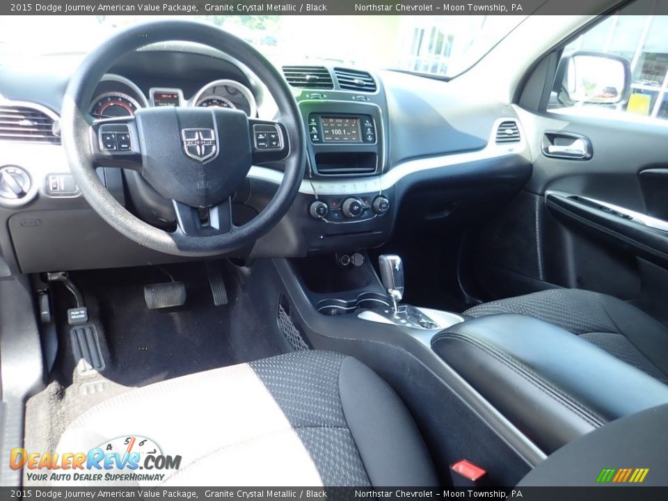 2015 Dodge Journey American Value Package Granite Crystal Metallic / Black Photo #23