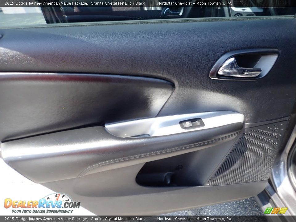 2015 Dodge Journey American Value Package Granite Crystal Metallic / Black Photo #24