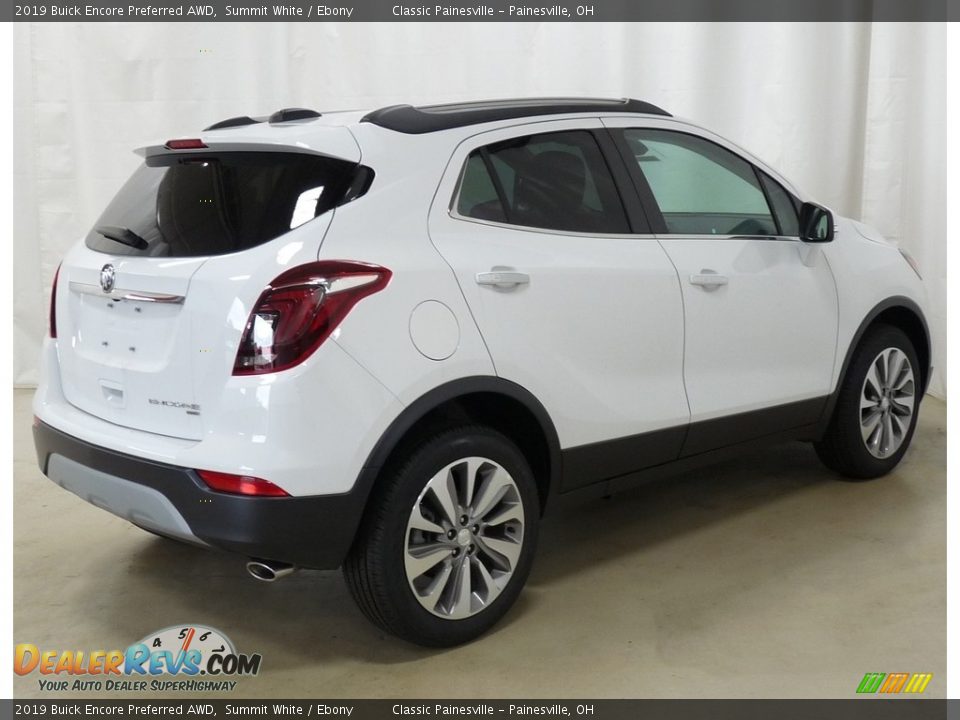 2019 Buick Encore Preferred AWD Summit White / Ebony Photo #2