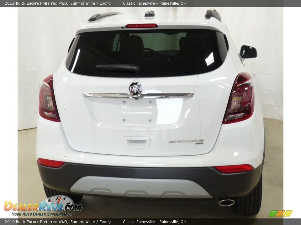 2019 Buick Encore Preferred AWD Summit White / Ebony Photo #3