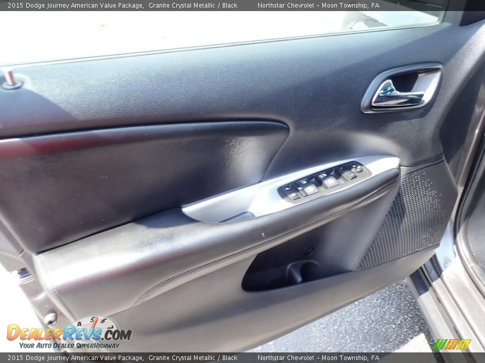 2015 Dodge Journey American Value Package Granite Crystal Metallic / Black Photo #25