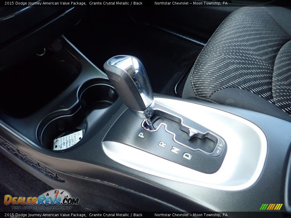 2015 Dodge Journey American Value Package Granite Crystal Metallic / Black Photo #26