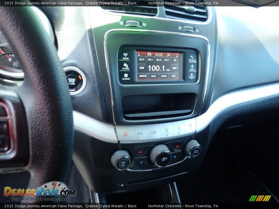 2015 Dodge Journey American Value Package Granite Crystal Metallic / Black Photo #28