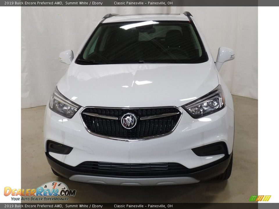 2019 Buick Encore Preferred AWD Summit White / Ebony Photo #4