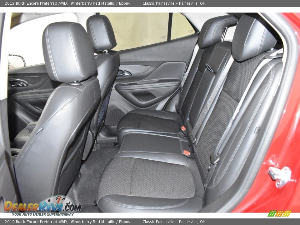 2019 Buick Encore Preferred AWD Winterberry Red Metallic / Ebony Photo #7