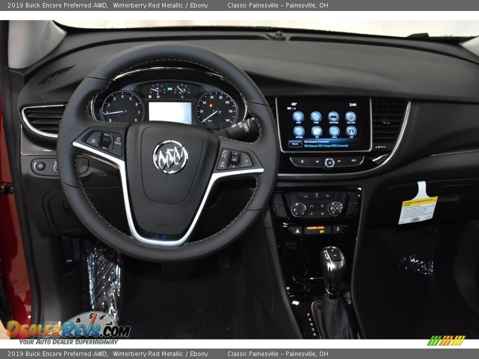 2019 Buick Encore Preferred AWD Winterberry Red Metallic / Ebony Photo #8