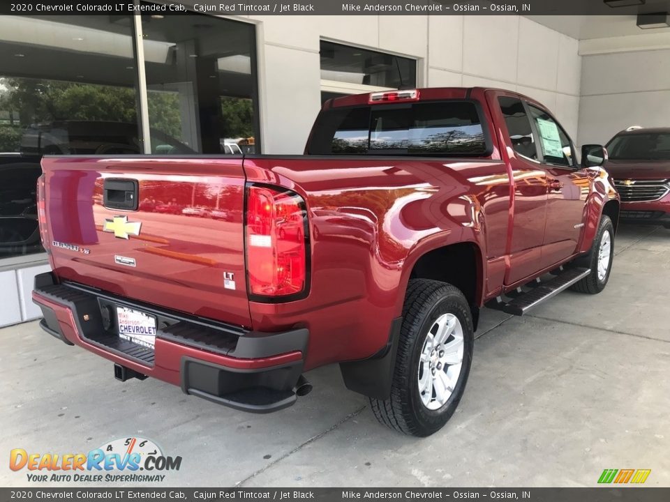 2020 Chevrolet Colorado LT Extended Cab Cajun Red Tintcoat / Jet Black Photo #3