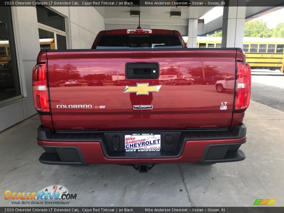 2020 Chevrolet Colorado LT Extended Cab Cajun Red Tintcoat / Jet Black Photo #4