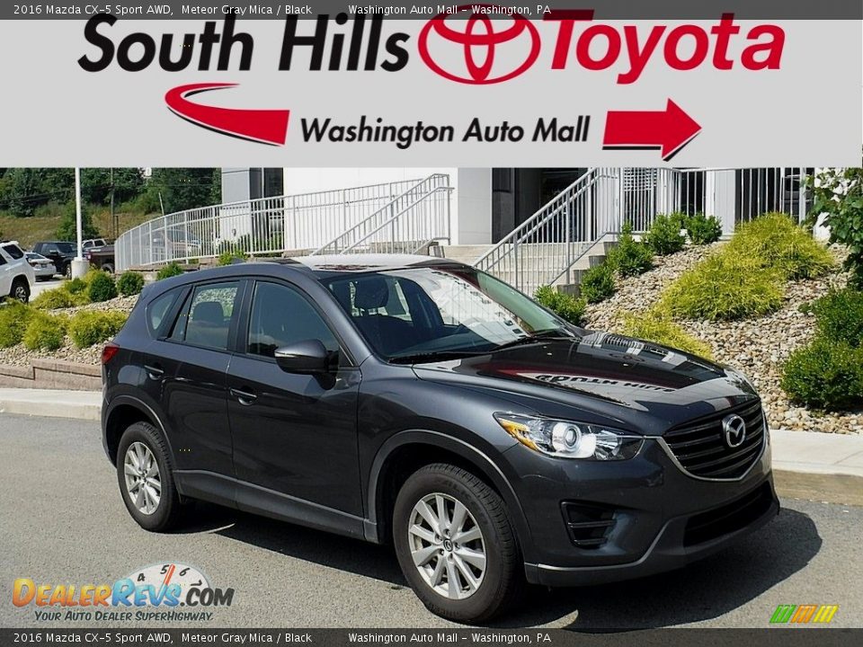 2016 Mazda CX-5 Sport AWD Meteor Gray Mica / Black Photo #1