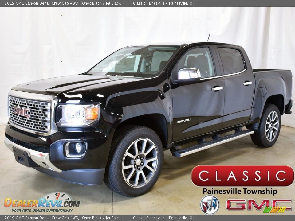 2019 GMC Canyon Denali Crew Cab 4WD Onyx Black / Jet Black Photo #1