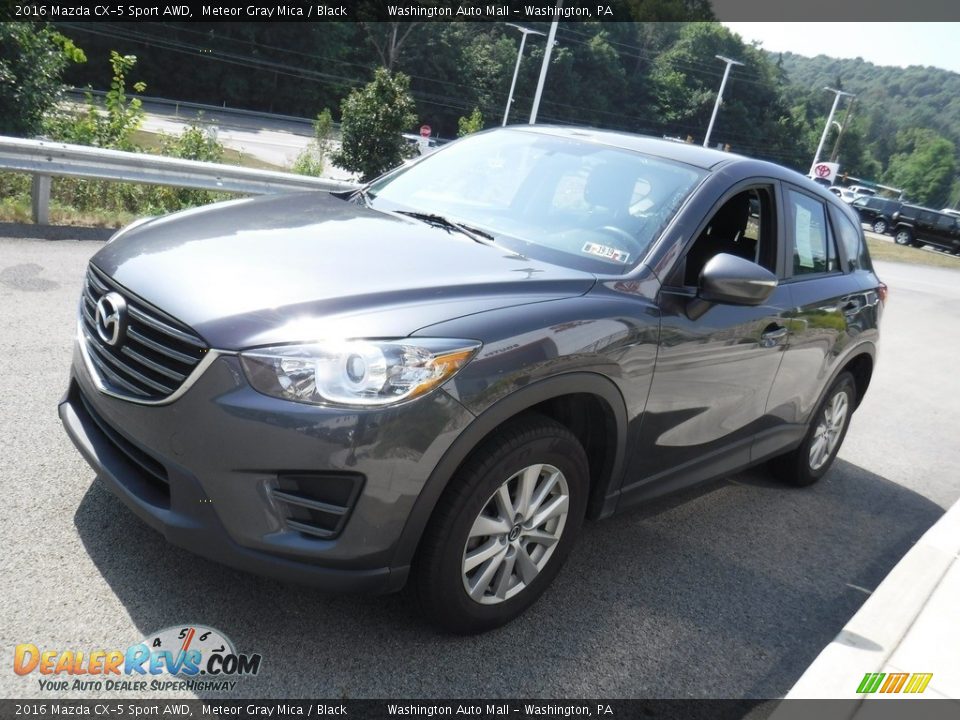 2016 Mazda CX-5 Sport AWD Meteor Gray Mica / Black Photo #4