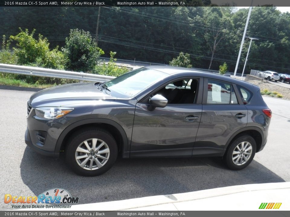 2016 Mazda CX-5 Sport AWD Meteor Gray Mica / Black Photo #5